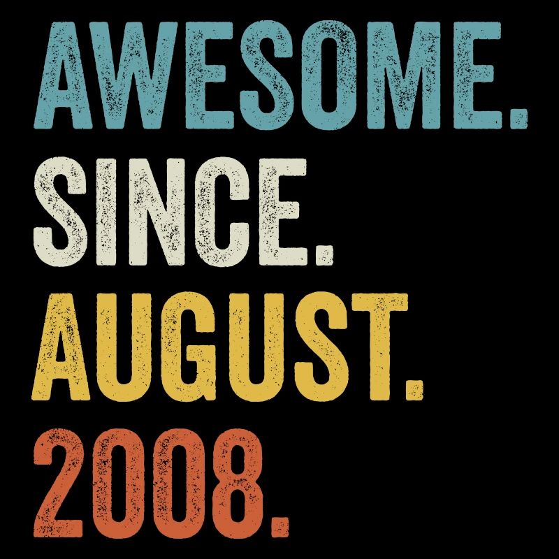 Awesome Since August 2008 14e anniversaire
