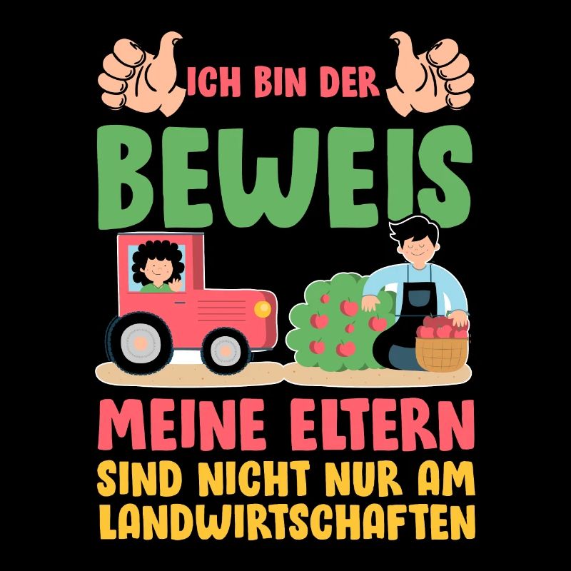 Landwirt Kinder Traktor Geschenk · Beweis