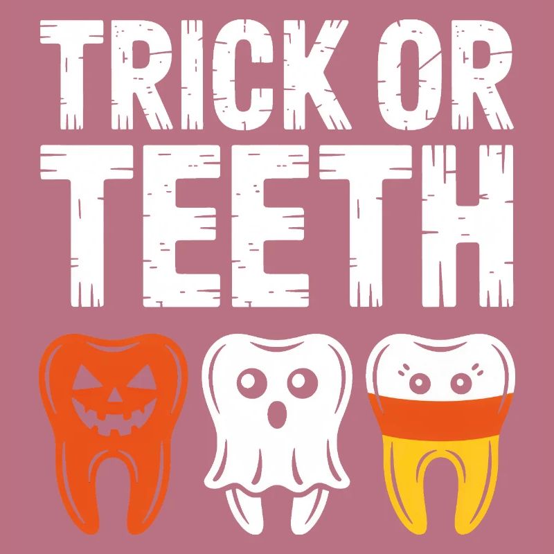 Trick oder Teeth Halloween-Trio