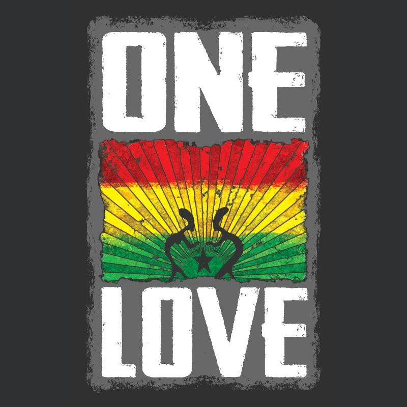 Conception du drapeau Reggae One Love
