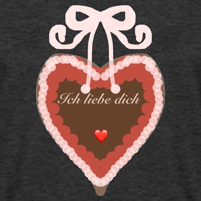 Lebkuchenherz ich liebe dich