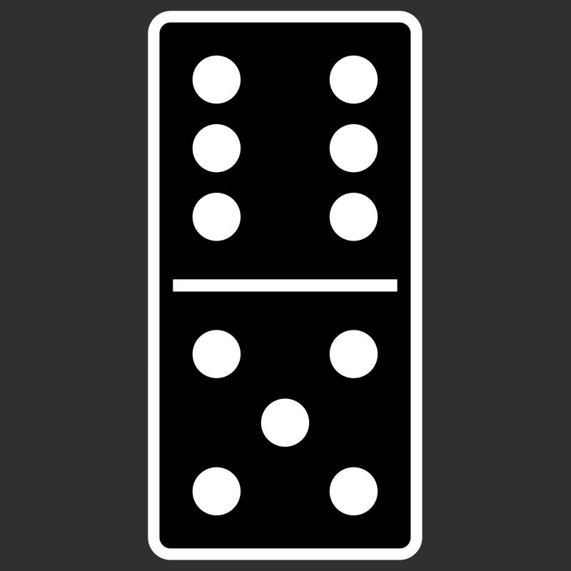DOMINO STONE 6:5 - VARIABLE COLOR - VECTOR DESIGN!