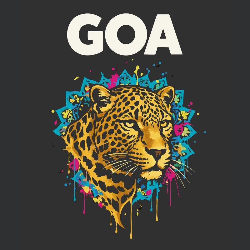 Goa Leopard Mandala