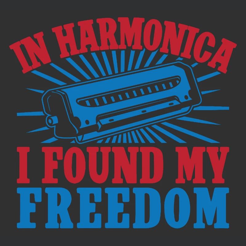 Harmonica drôle qui a trouvé mon harmonica de liberté