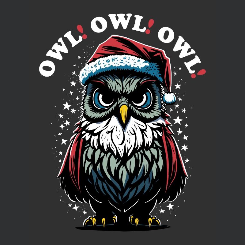Weihnachtsmann Eule
