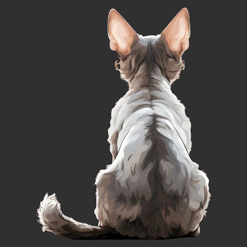 Chat Devon Rex
