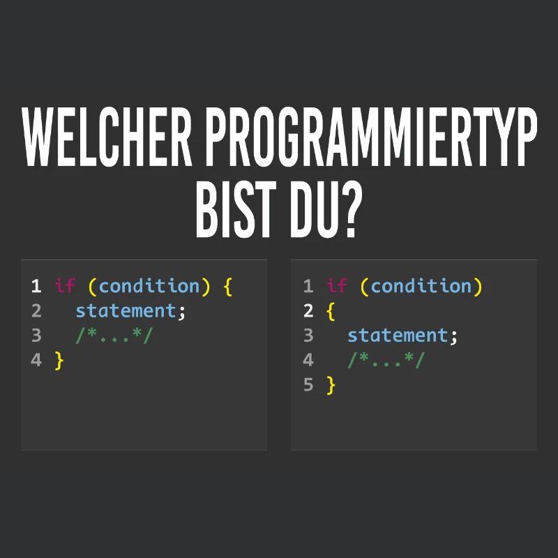 Welcher Programmiertyp bist du?