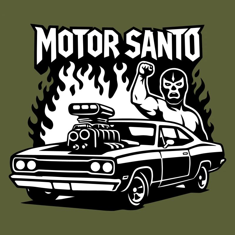 Motor Santo Fire Hotrod
