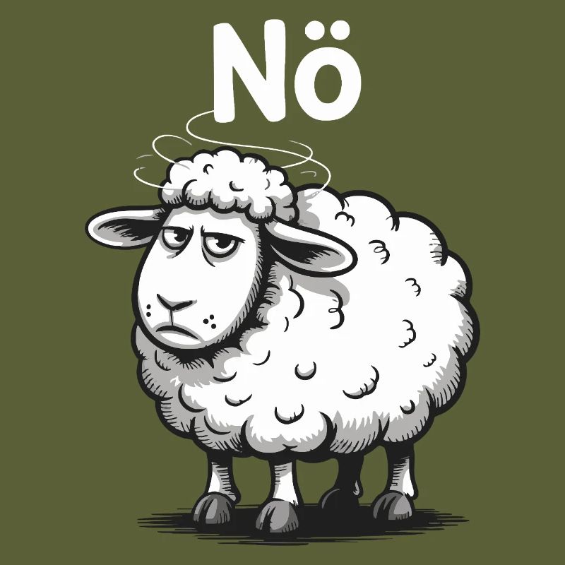 Basse-Autriche – Grumpy Sheep Humour Design