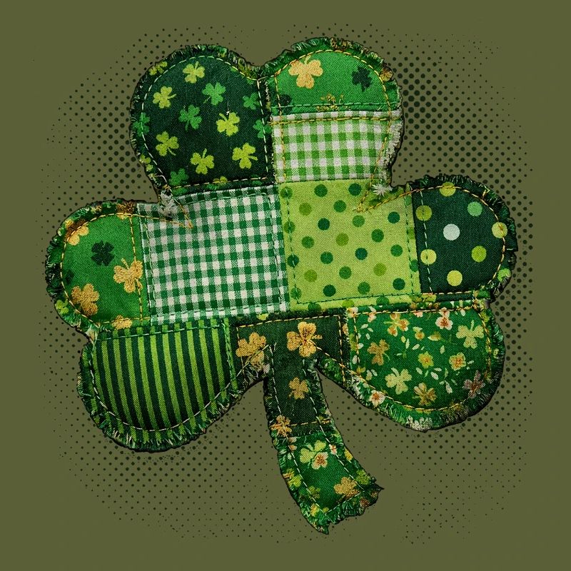 Kleeblatt – Vintage Patchwork St. Patrick’s