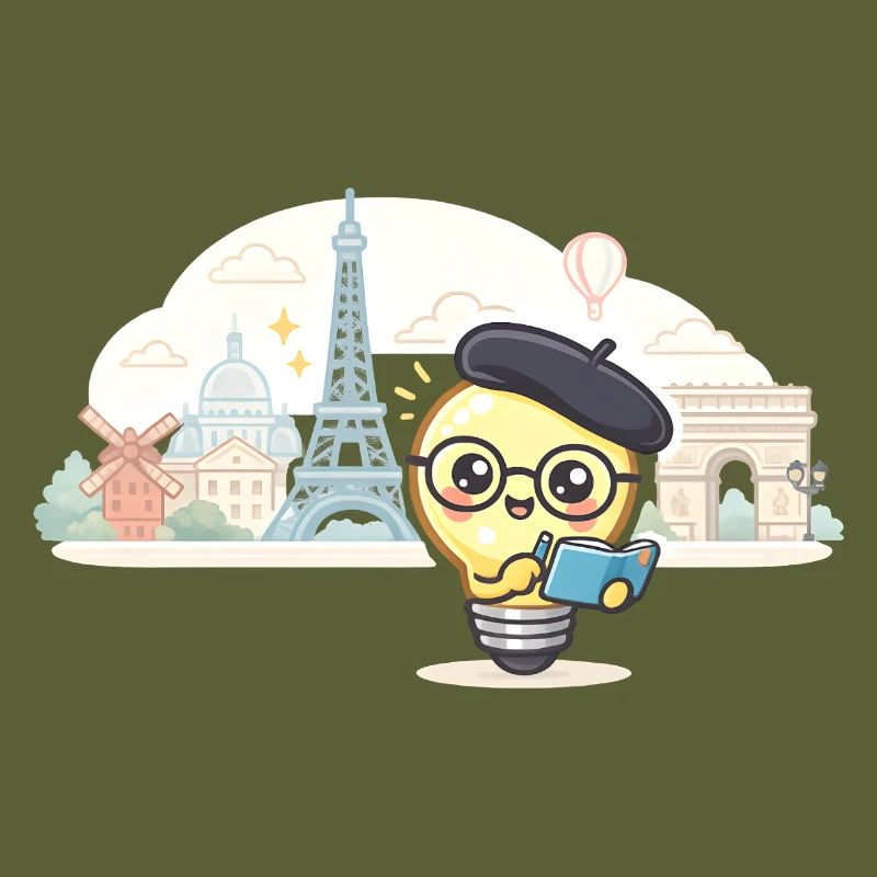Parisian Lightbulb Scholar