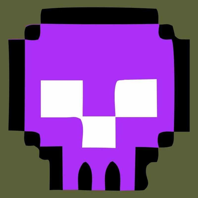 Pixel Totenkopf Game Over