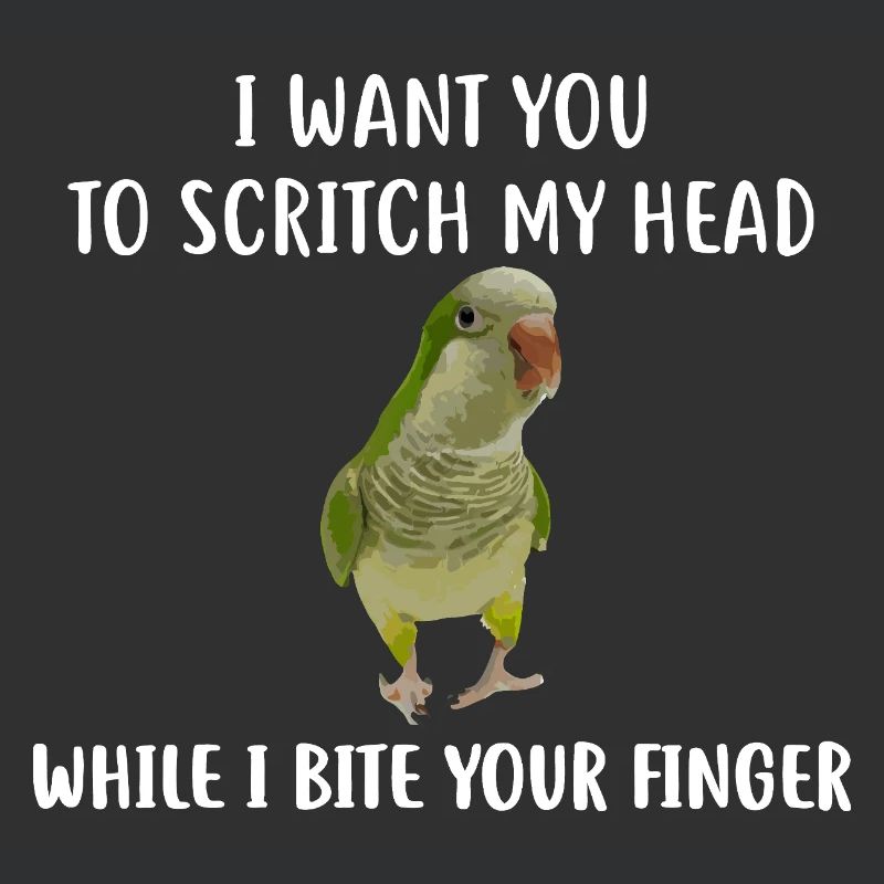 Parrot Head-Scratch Demands Tee