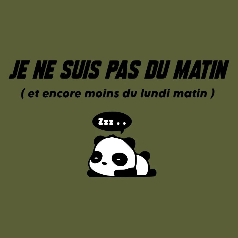 Sleeper Panda Illustration