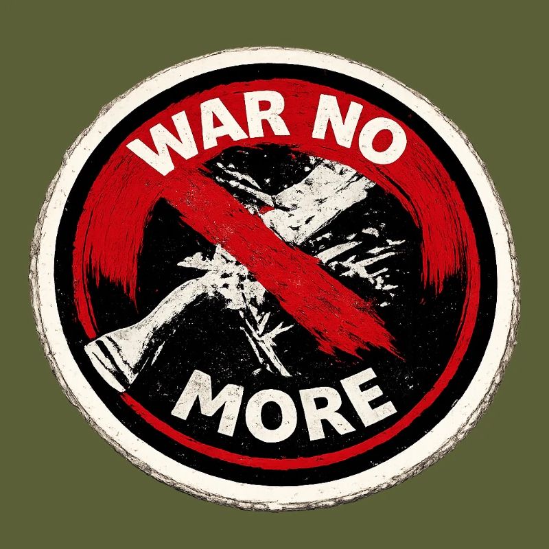 War No More – Sticker Peace & Humanity