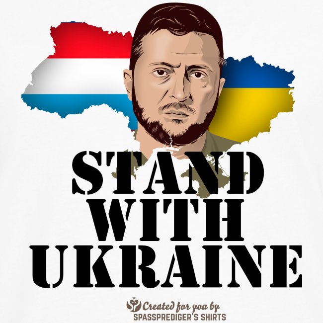 Ukraine Luxemburg T-Shirt Design