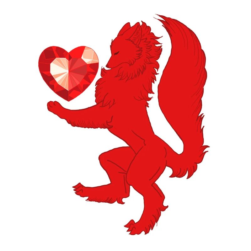Heraldisch (rot)