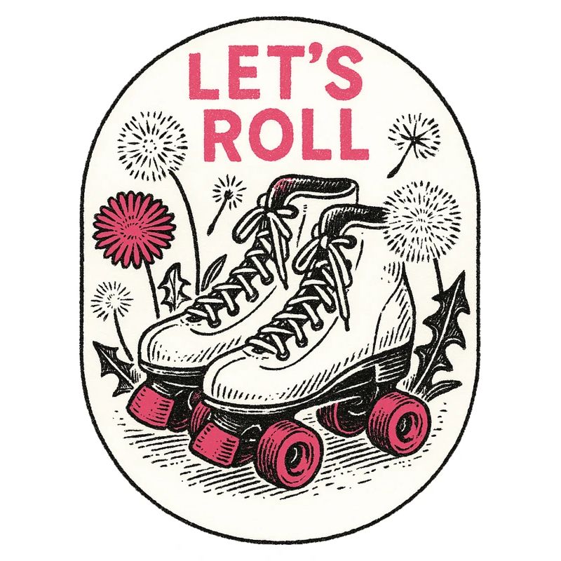 Let's Roll Retro Rollschuhe