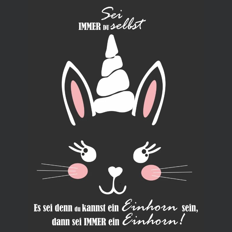 Hase oder Einhorn, oder ein Mischling -Unicorn