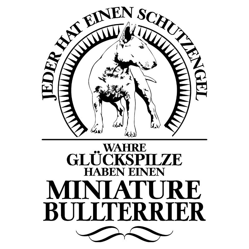 MINIATURE BULLTERRIER Schutzengel Spruch Wilsigns