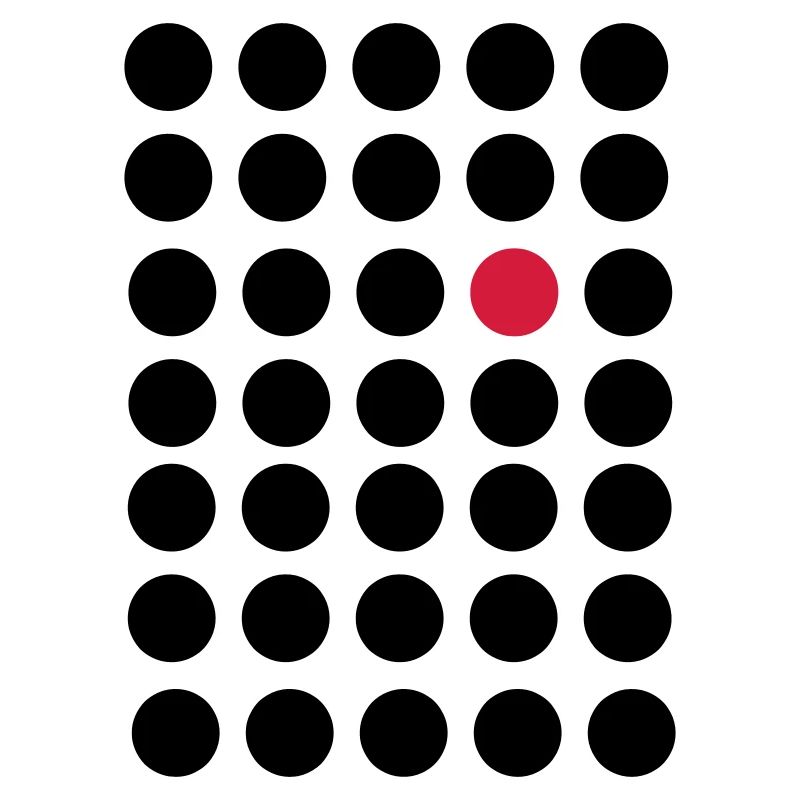 Points, Art Design de mode, Think Different, être