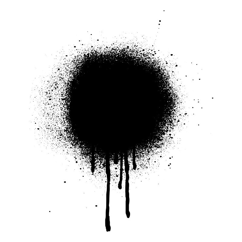Graffiti stain
