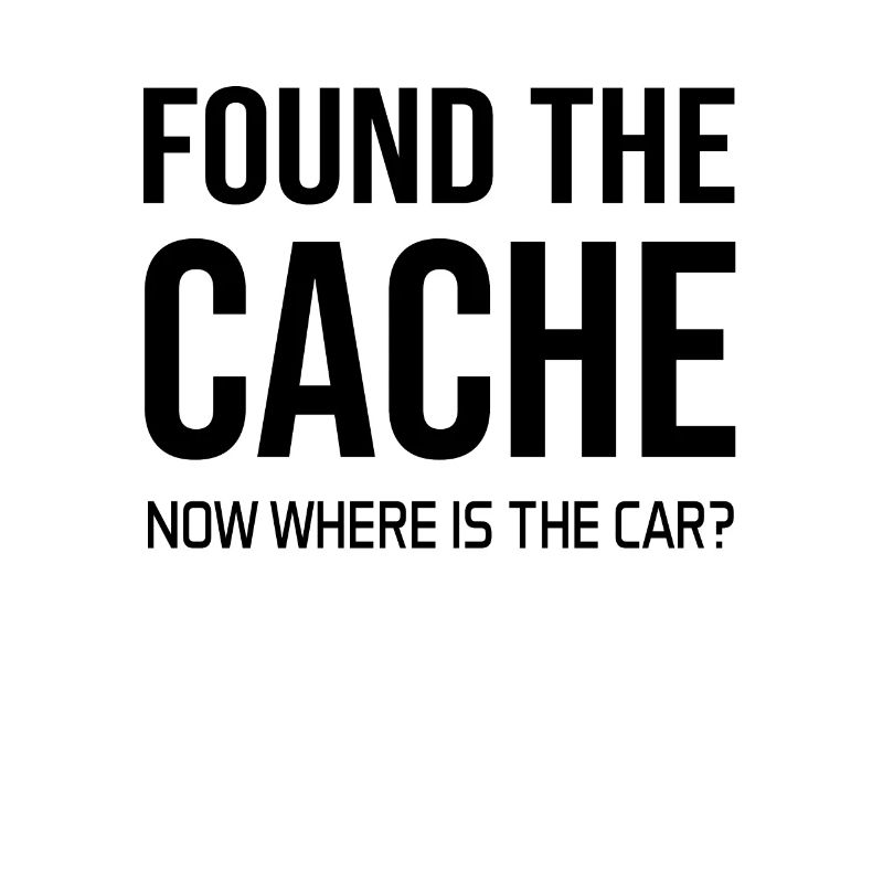Geocaching Geocacher Geschenkidee