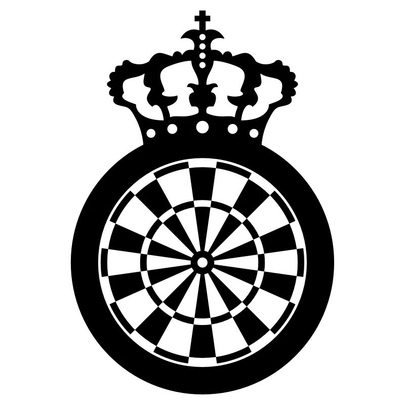 Couronne de disque de fléchettes