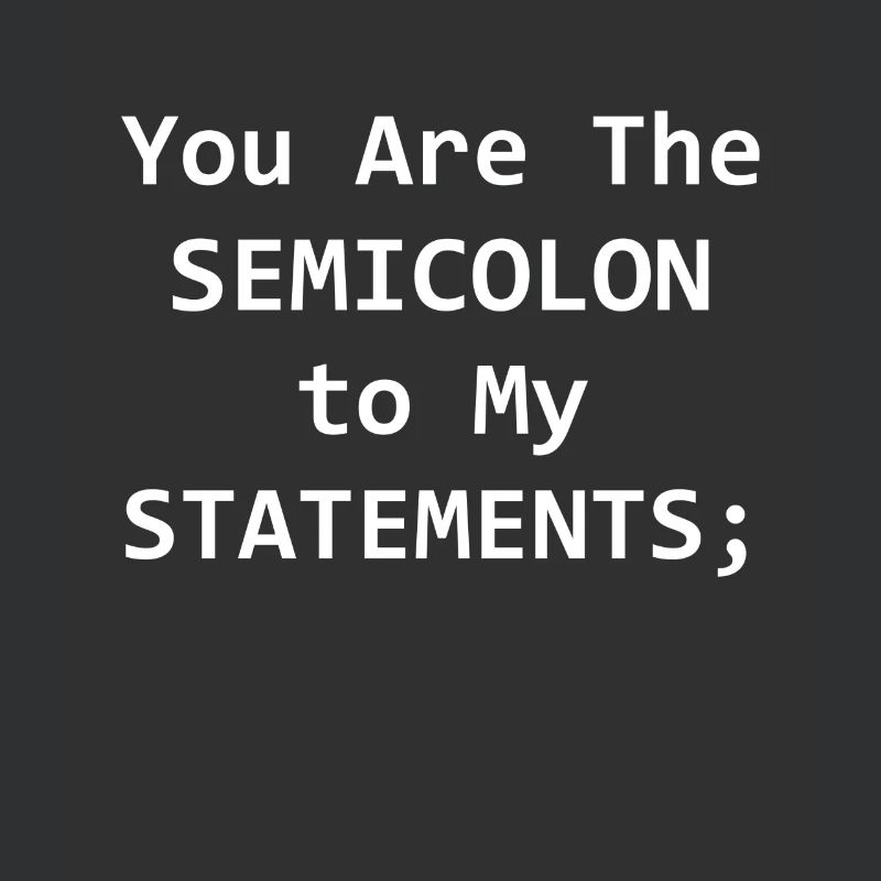 Programmeur Semikolion Computer Science Cadeau