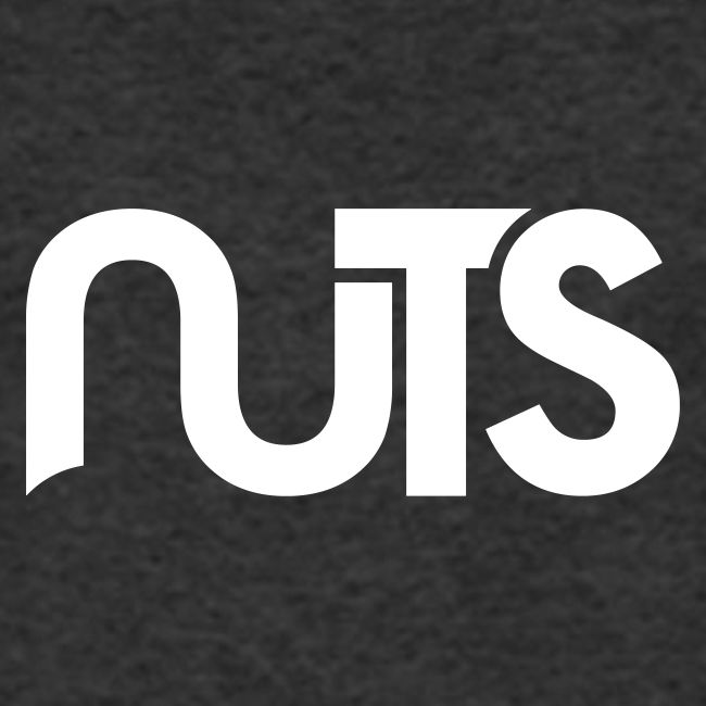 Nuts logo wit