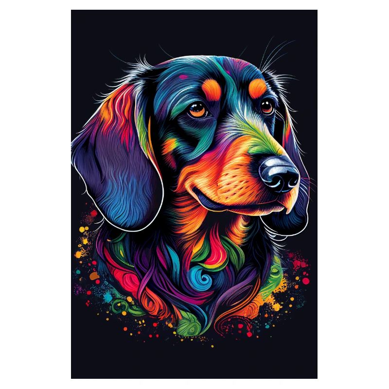Teckel Teckel Couleurs de chien