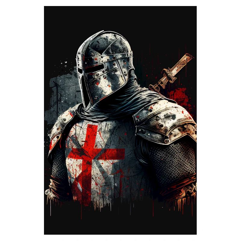 Deus Vult Crusaders Knights Templar Middle Ages