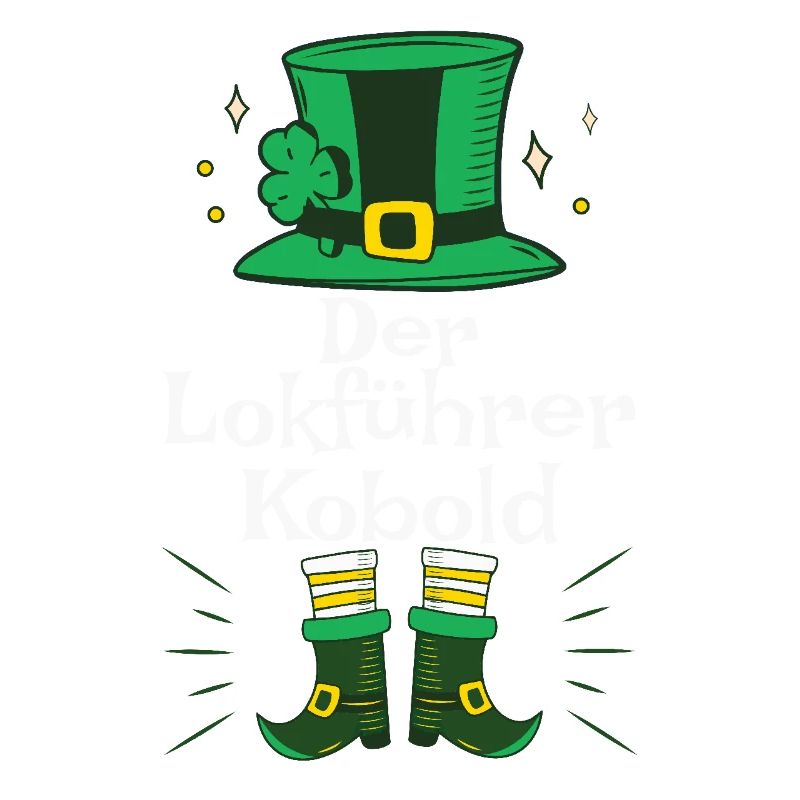 Leprechaun hat for train drivers for St Patrick's Day