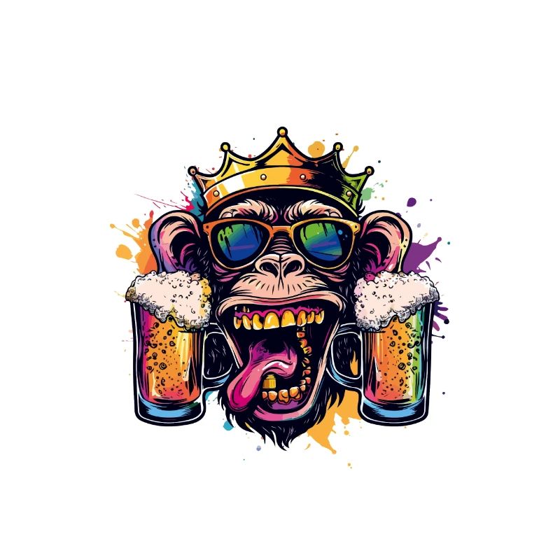 Malle 2024 Affe Bier