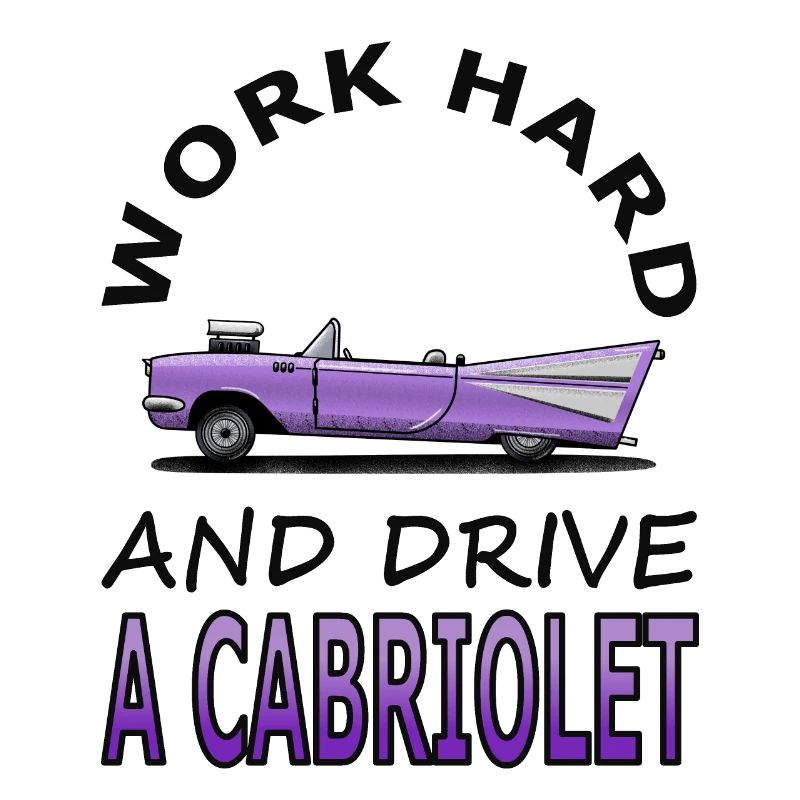 Cabriolet drive Cabriolet driver saying gift