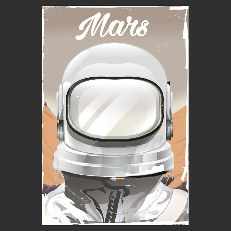 Mars Explorer Astronaut