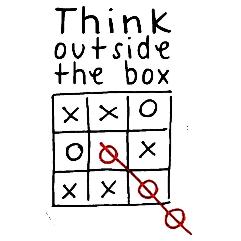 think outside the box