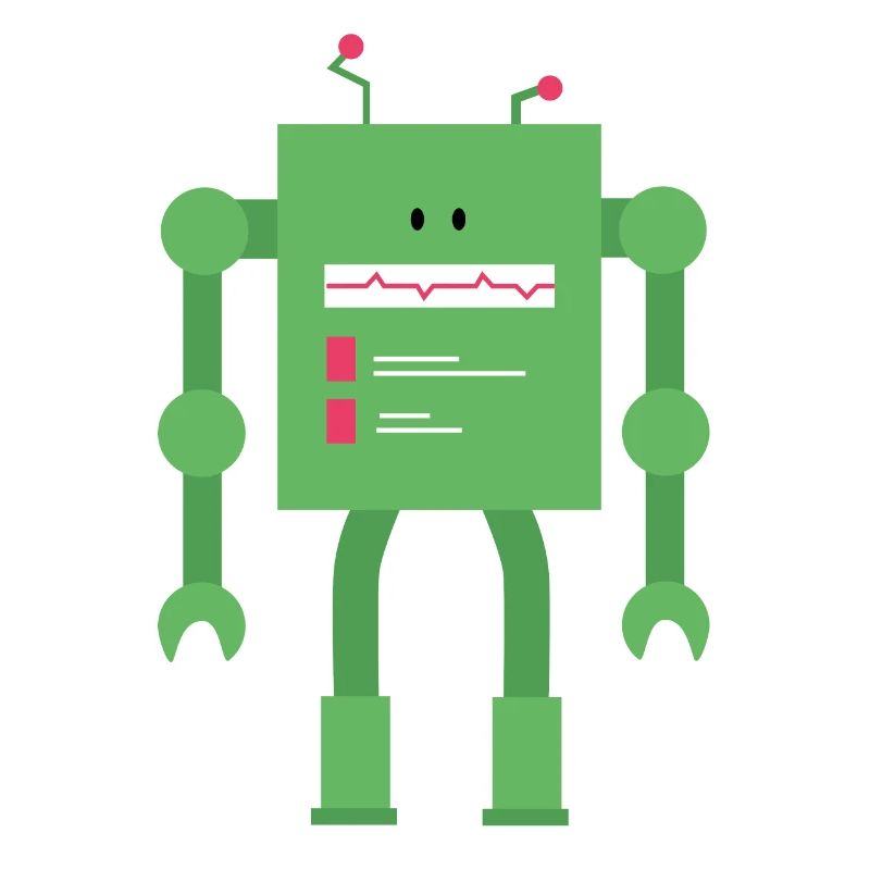 Robot green