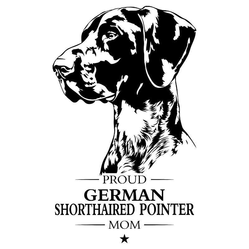 German Shorthaired Pointer Mom Hunde Hund Wilsigns
