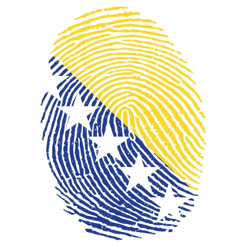 Empreinte digitale de la Bosnie