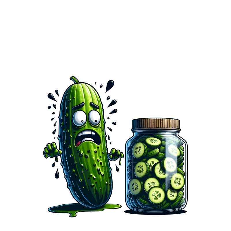 Âge! C’est toi?! Cornichon de concombre Amateurs de concombre