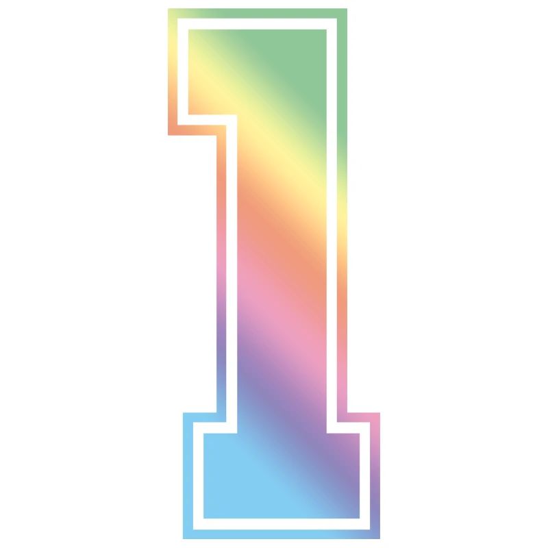 1 numéro Coloré