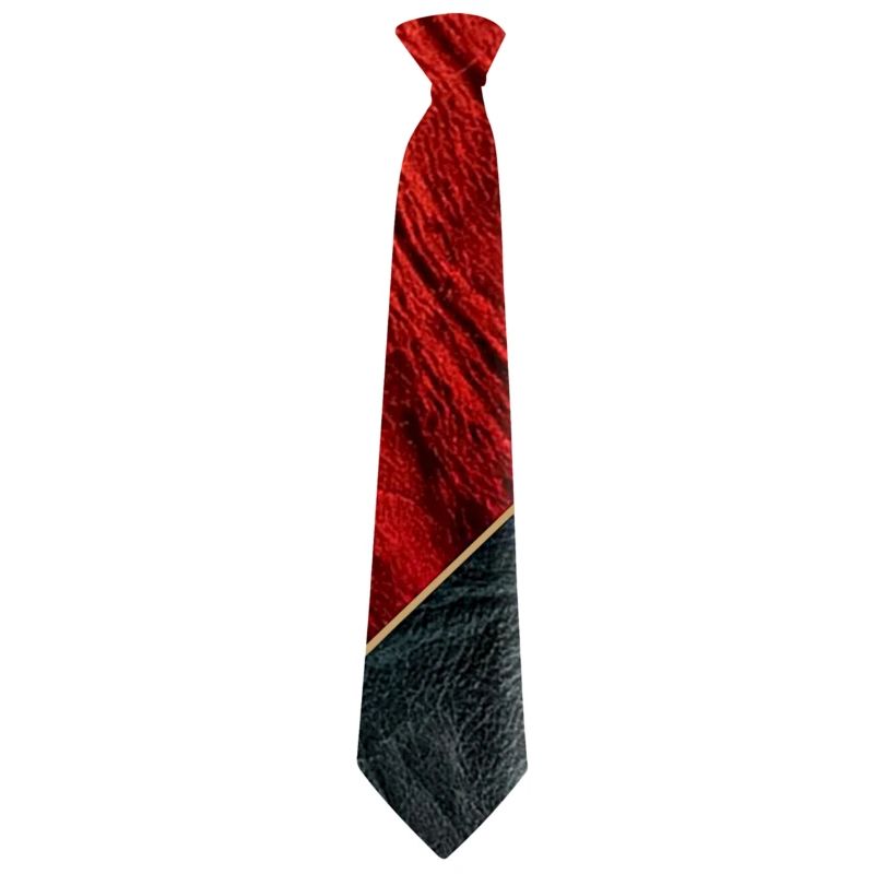 Tie leather Bicolor