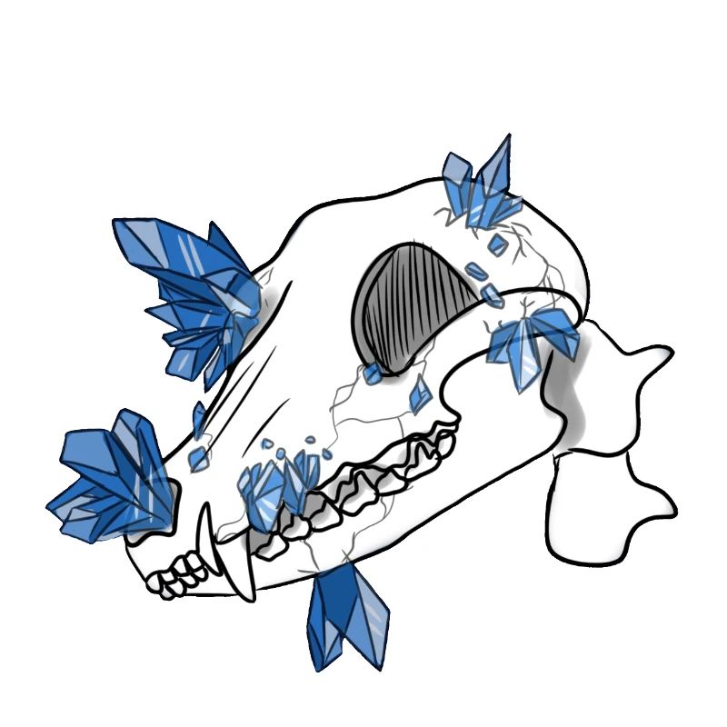 Crâne de cristal - Canidae (par Leni Riosa)