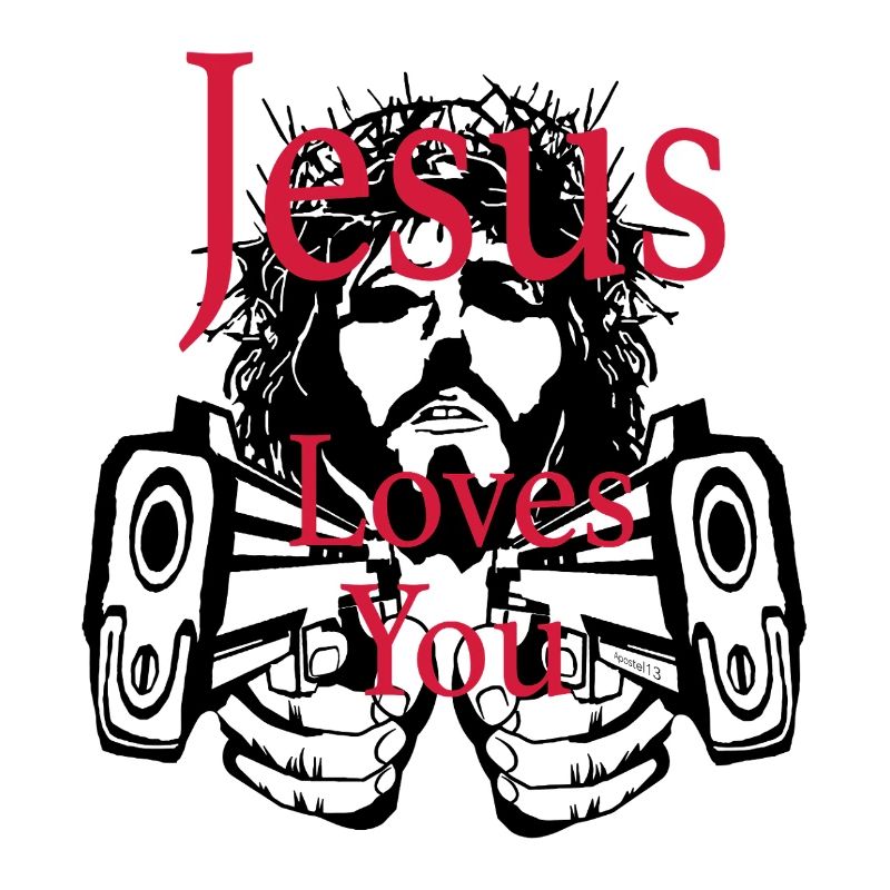 Jésus t’aime – Déclaration de foi Conception artistique
