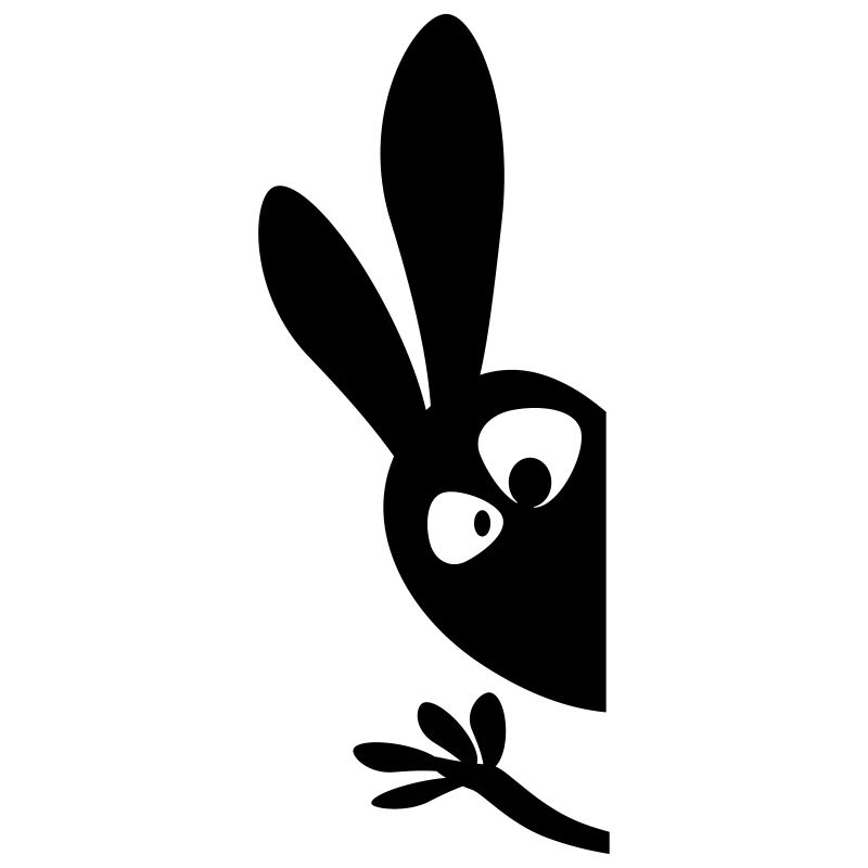 lapin caché