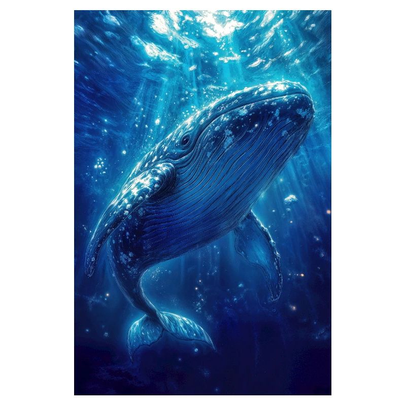 Illustration eines Wals