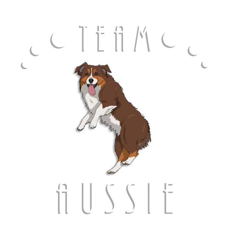 Team Aussie - Red Tri (bobtail)