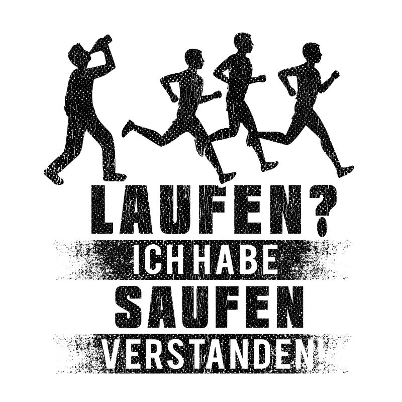 Running Jogging Saying Running I'm drinking