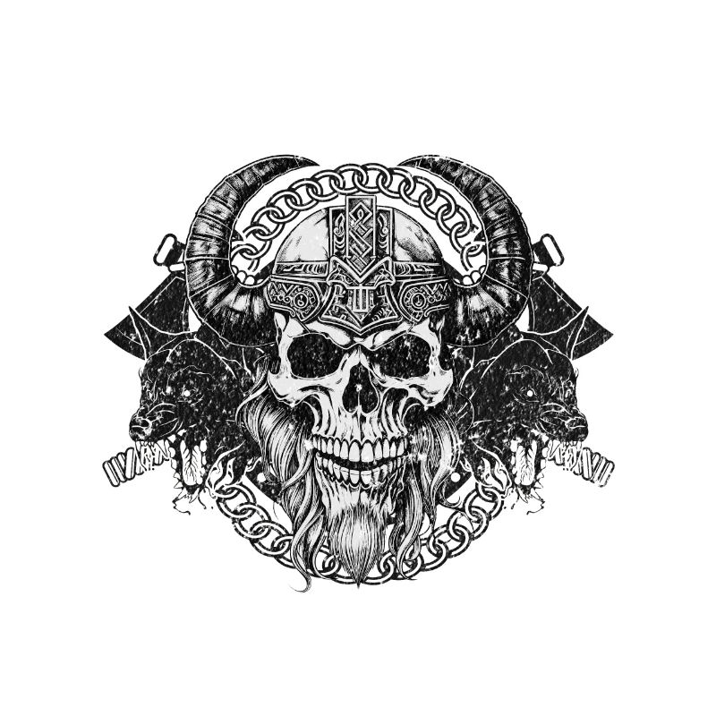 Valhalla Ruf Wikinger Krieger Shirt